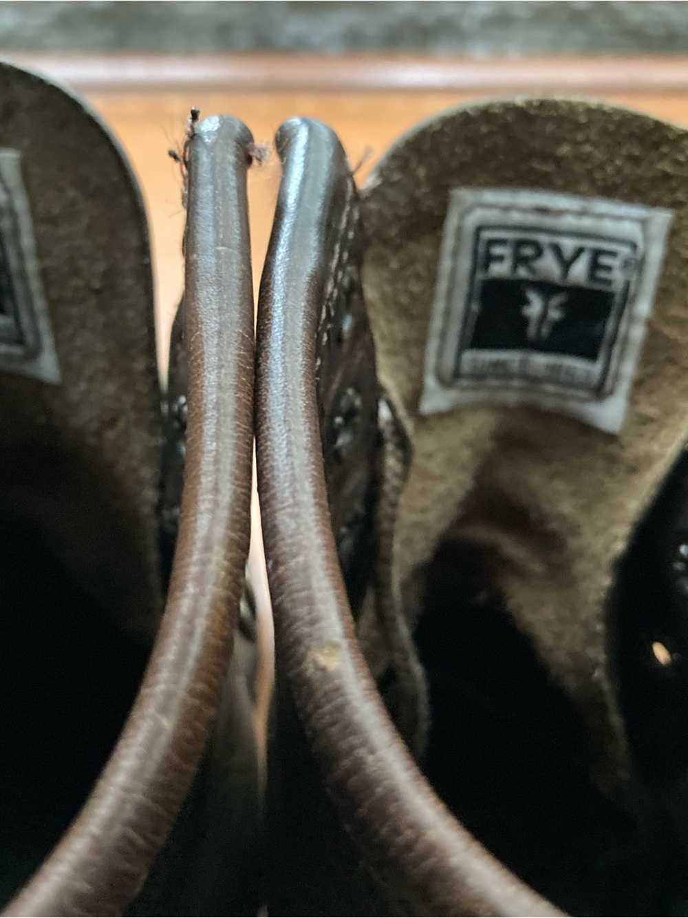 Frye Women's Logger Boots 8 - Picture 11 of 14